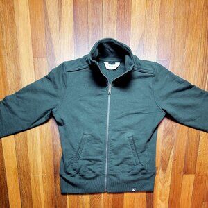 Green Zip-up American Giant Sweater 100% Cotton